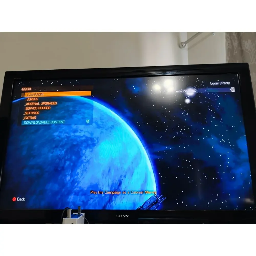 Xbox aliens colonial